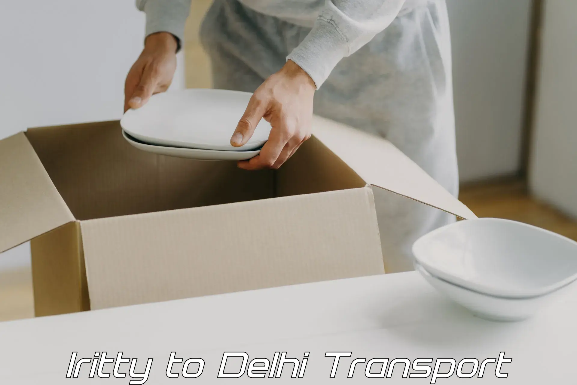 Shipping services in Iritty to NIT Delhi