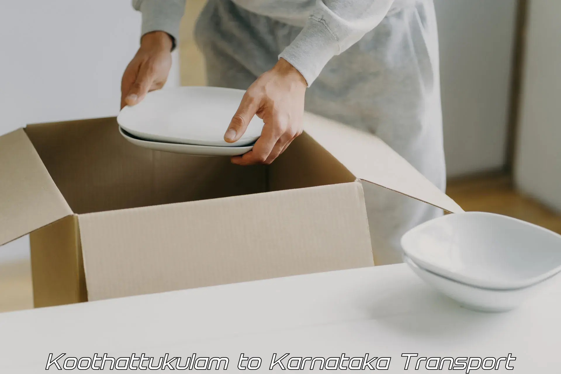 Shipping services Koothattukulam to Kushalnagar