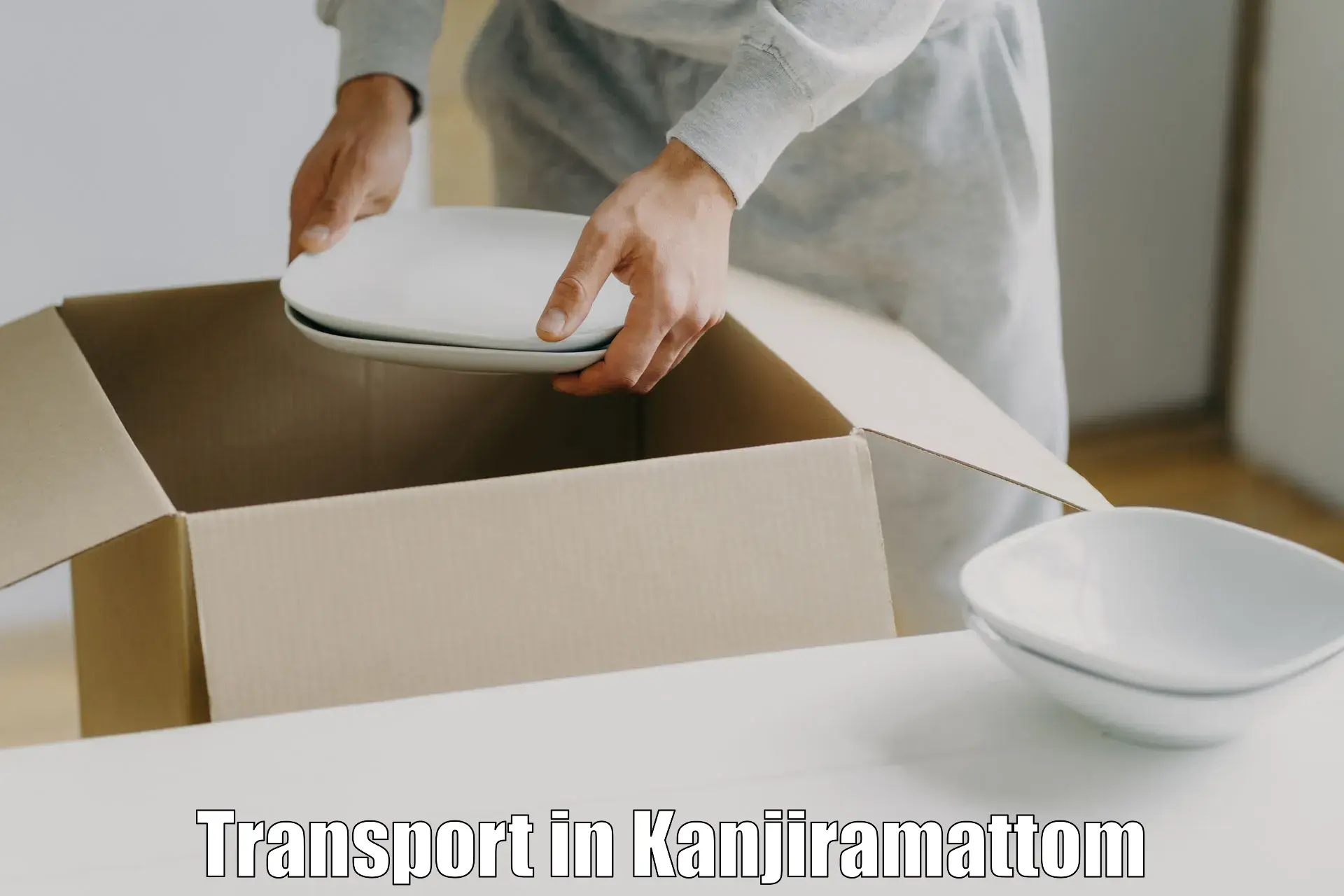 Cargo train transport services in Kanjiramattom