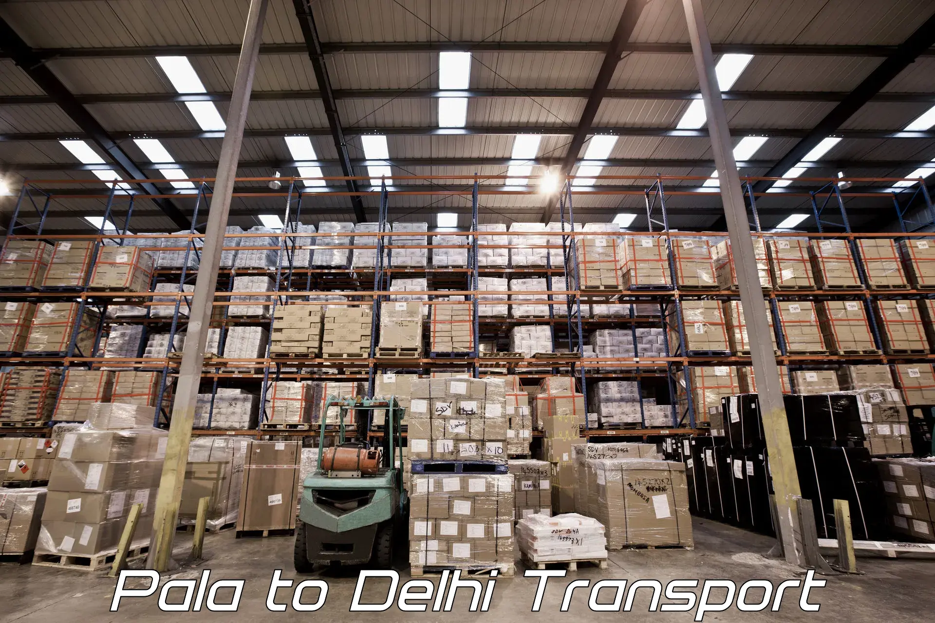 Cargo transportation services Pala to Kalkaji