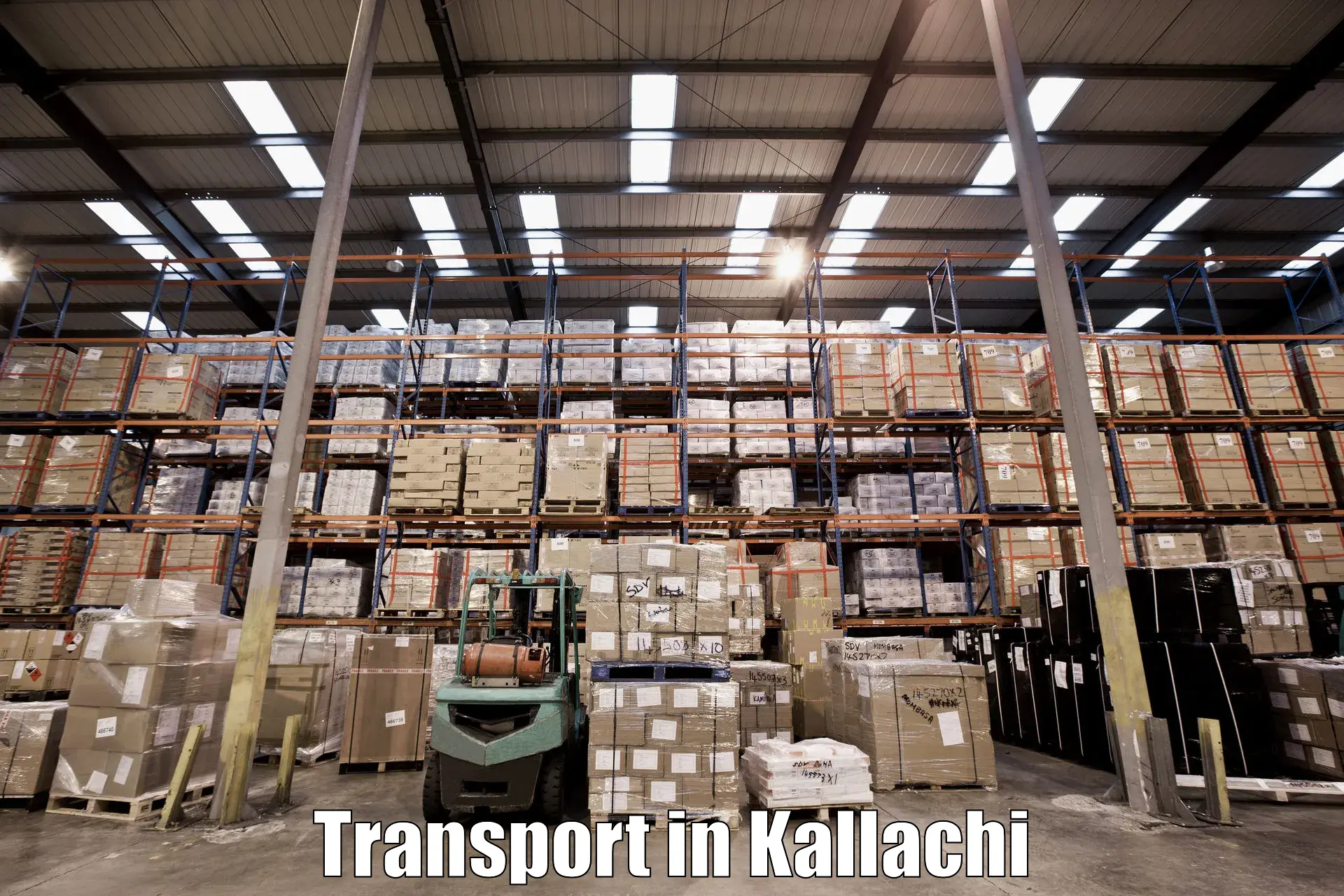 Cargo transportation services in Kallachi