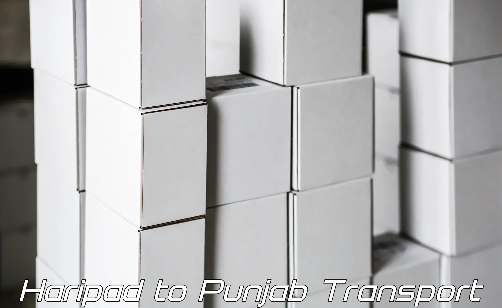 Truck transport companies in India Haripad to Guru Nanak Dev University Amritsar