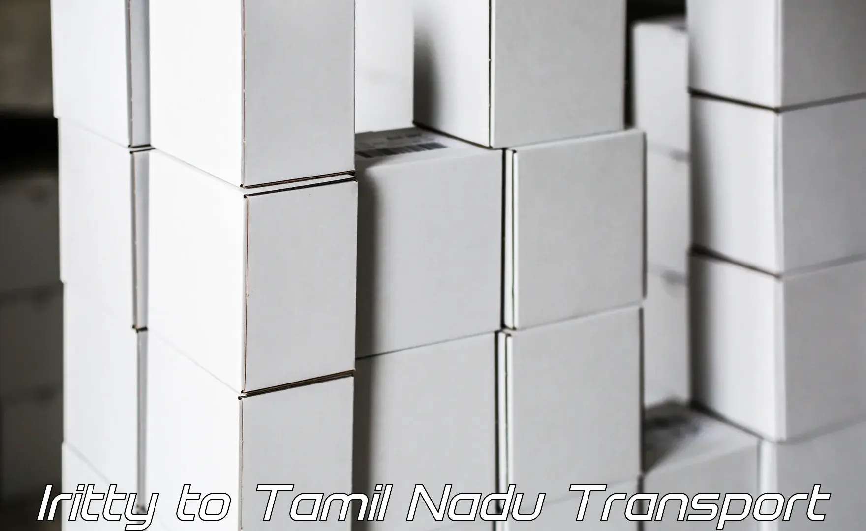 Cargo train transport services Iritty to Udumalpet