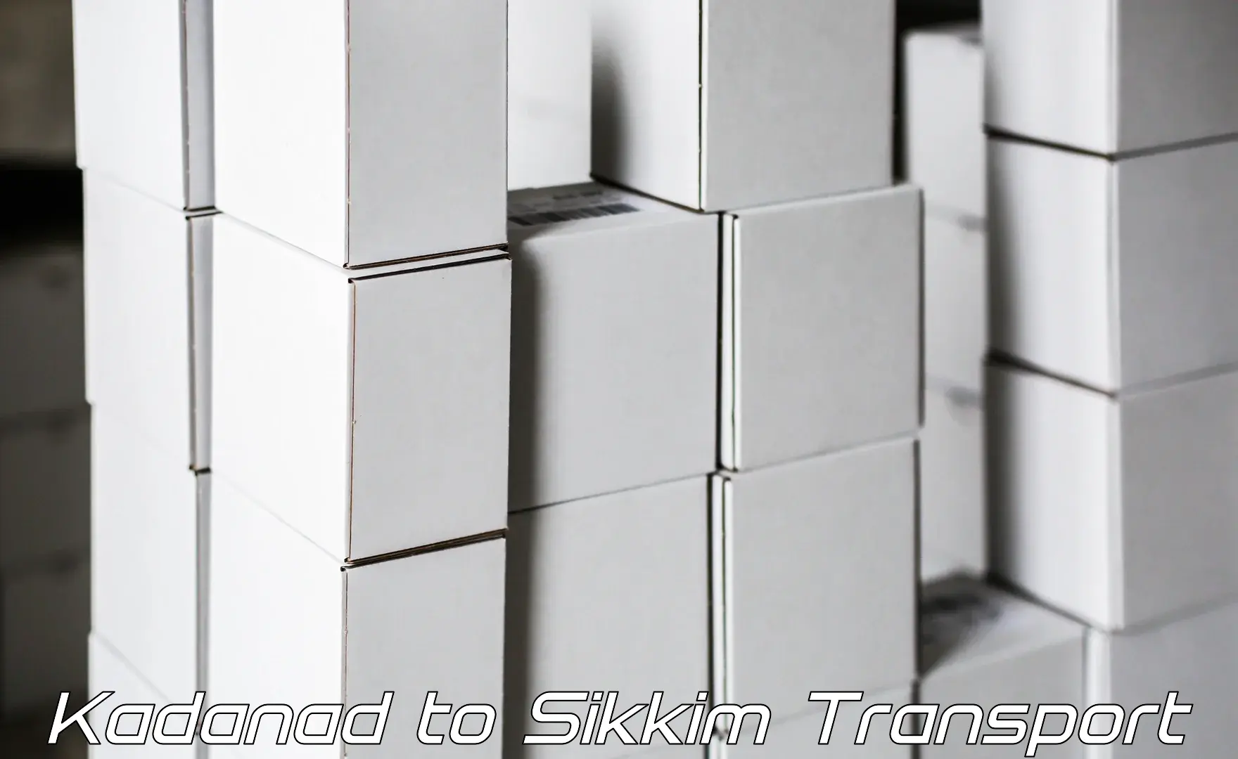 Express transport services Kadanad to Sikkim