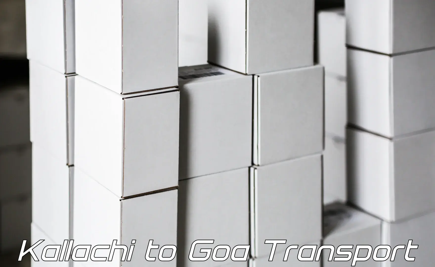 Goods transport services Kallachi to South Goa