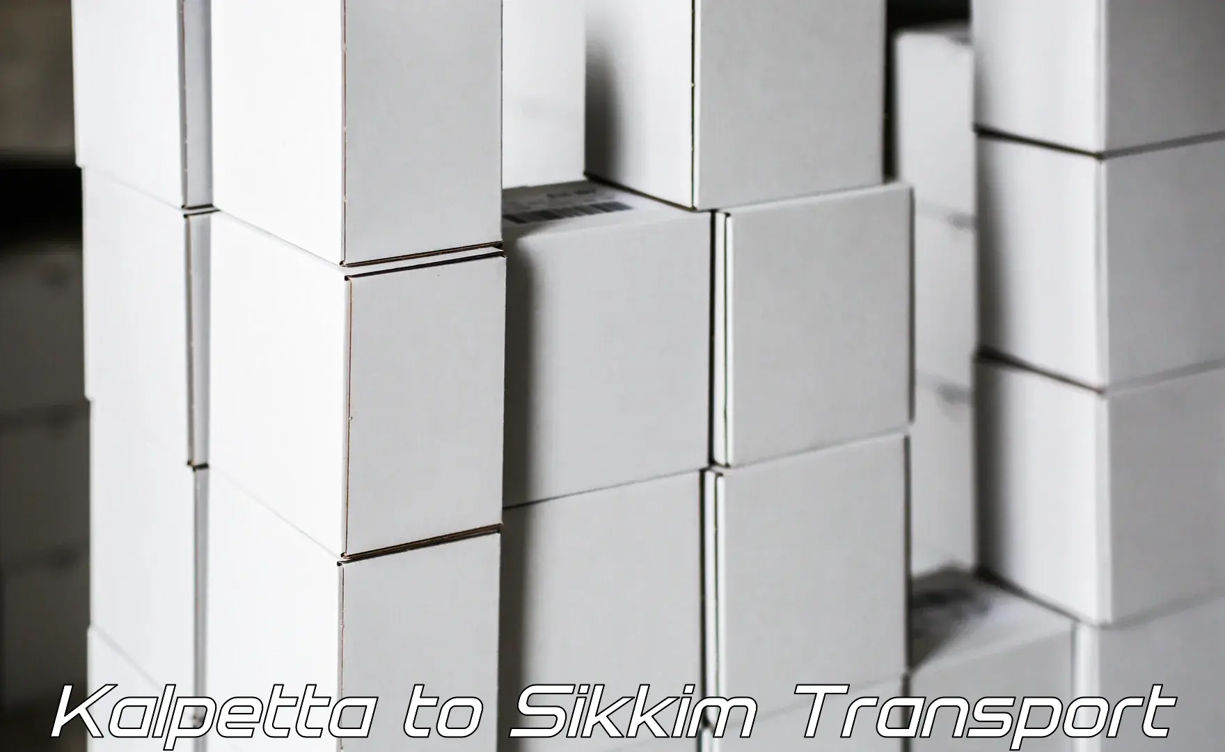 India truck logistics services Kalpetta to Sikkim