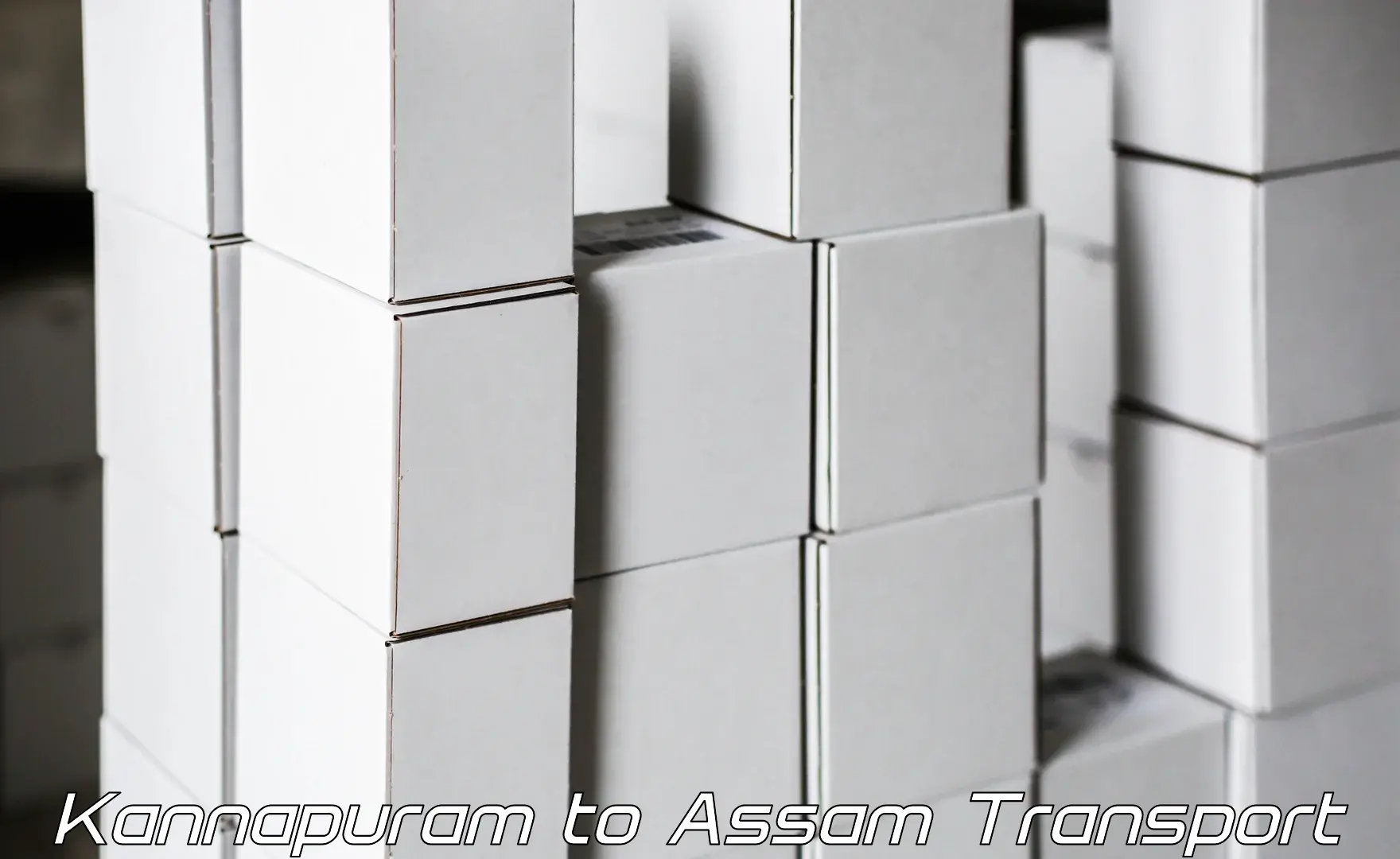 Material transport services in Kannapuram to Assam