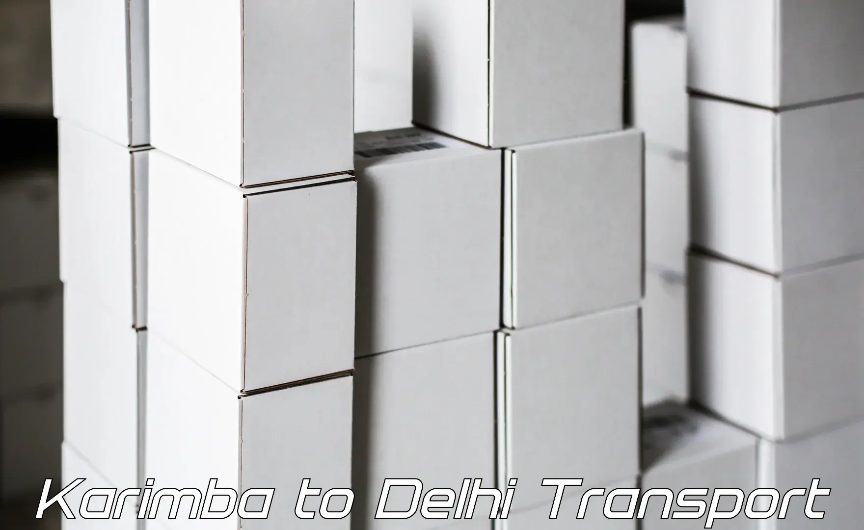 Shipping services Karimba to NIT Delhi