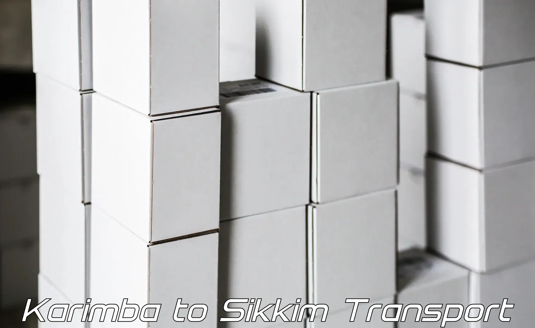 Truck transport companies in India Karimba to West Sikkim