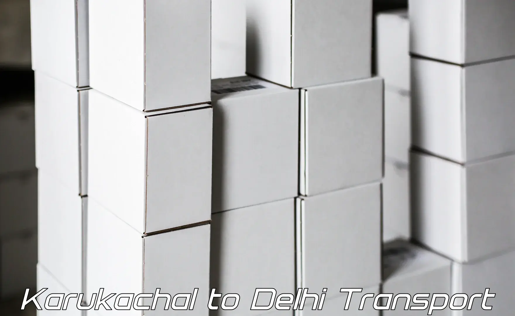 Online transport service Karukachal to Delhi