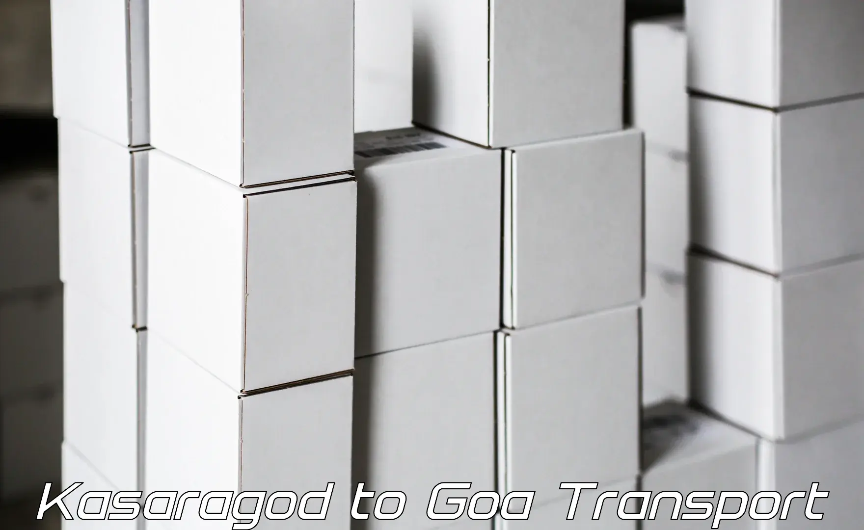 Interstate goods transport Kasaragod to South Goa