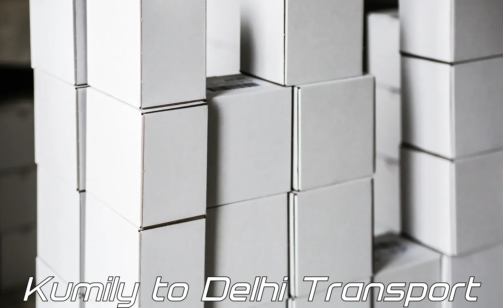 Shipping services Kumily to Delhi Technological University DTU