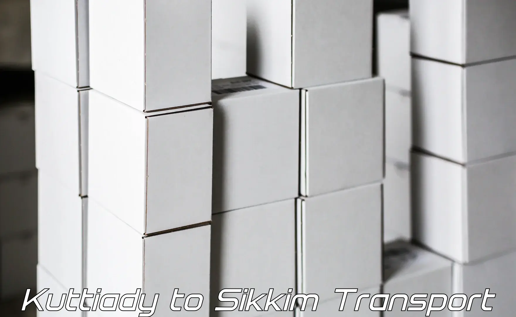 Logistics transportation services in Kuttiady to East Sikkim