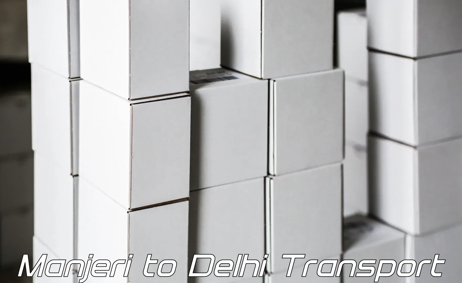 Cargo train transport services Manjeri to IIT Delhi