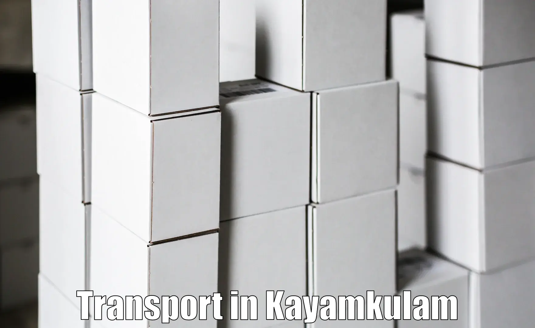 Daily parcel service transport in Kayamkulam